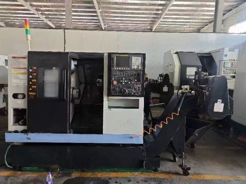 處理二手斗山CNL225數(shù)控斜身車主軸轉(zhuǎn)速6000