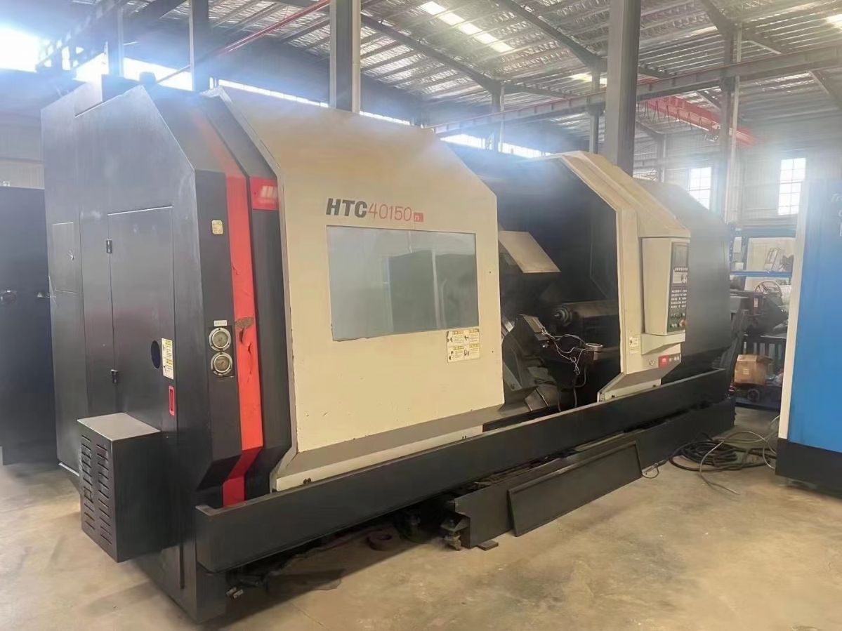 轉(zhuǎn)讓二手沈陽HTC40150N數(shù)控斜身車回轉(zhuǎn)直徑700