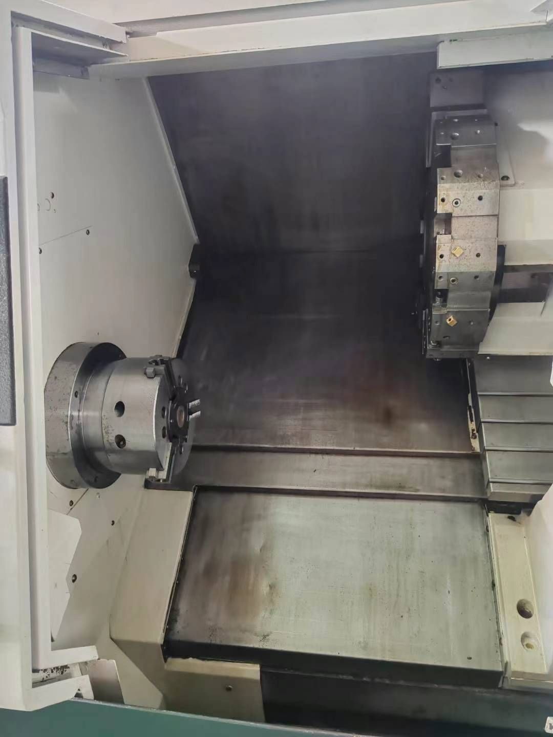 出售馬扎克QTN-250數(shù)控斜身車棒料加工能力80