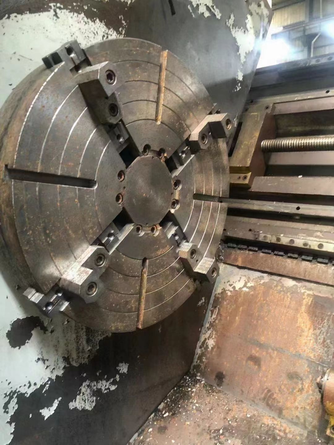 轉(zhuǎn)讓二手德隆CK61125數(shù)控斜身車加工長度3米