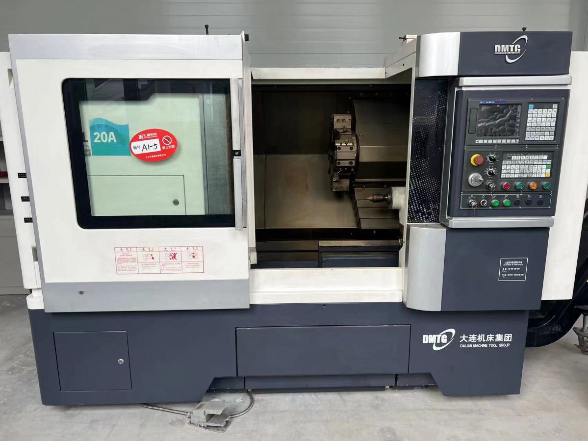 轉讓二手大連CL-20A數控斜身車加工長度:500