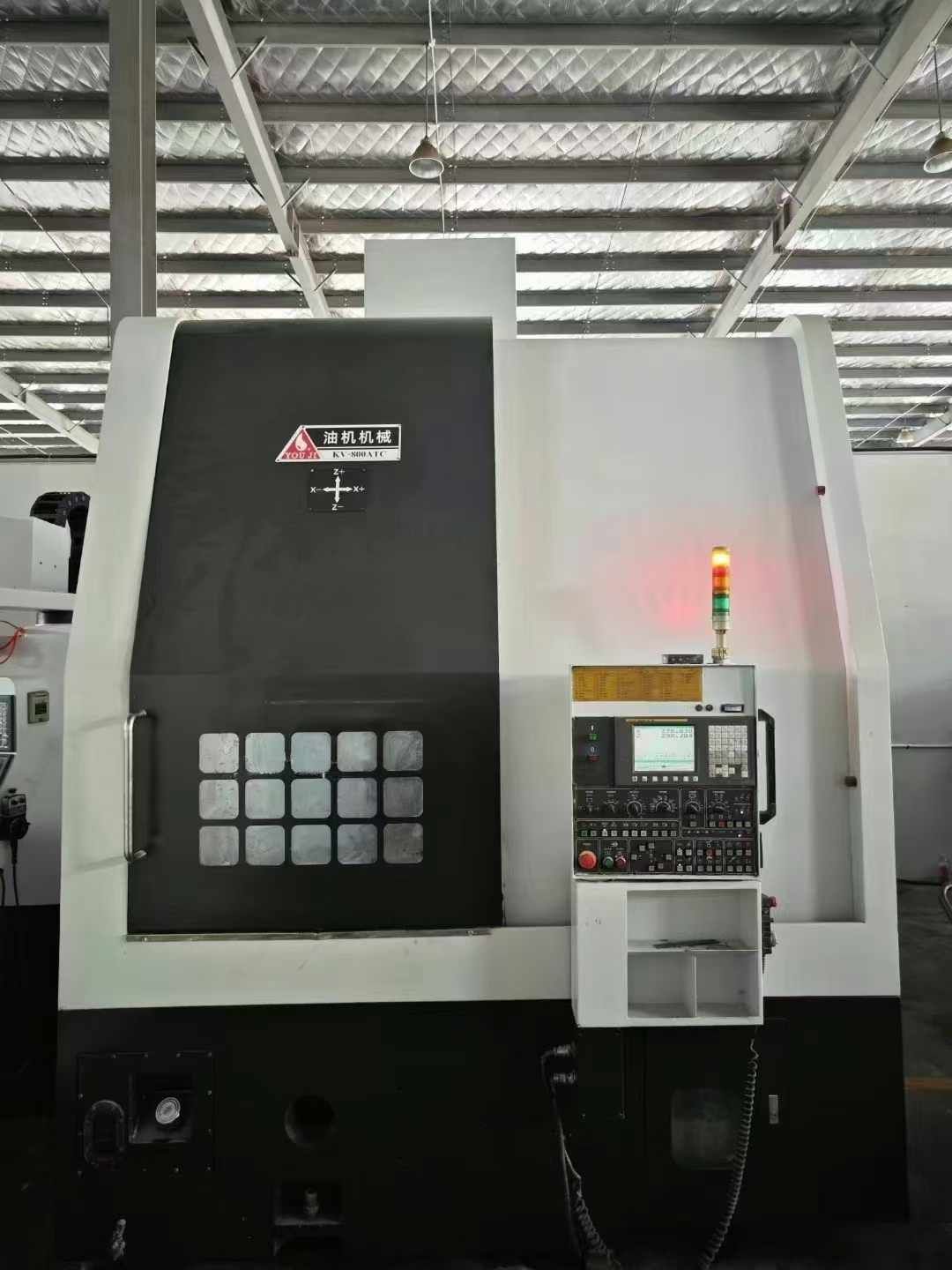 處理二手油機(jī)KV-800ATC數(shù)控立式車床車削高度700