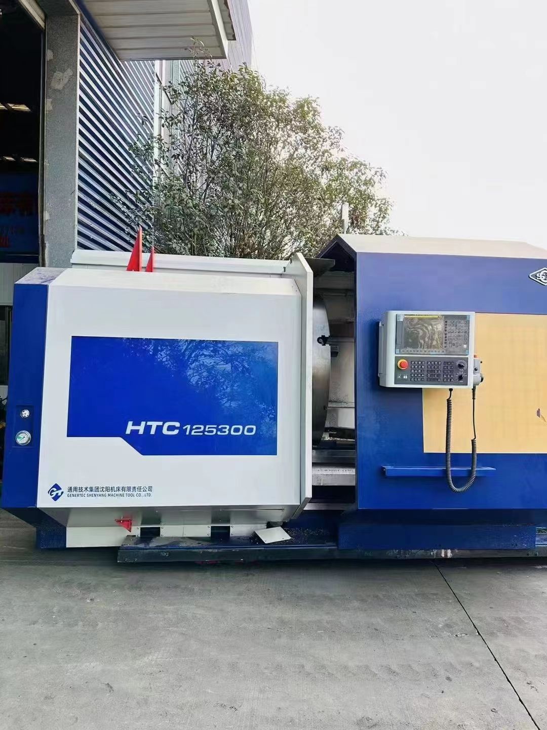 出售沈陽HTC125300數(shù)控臥式車床發(fā)那科Oi-TF Plus