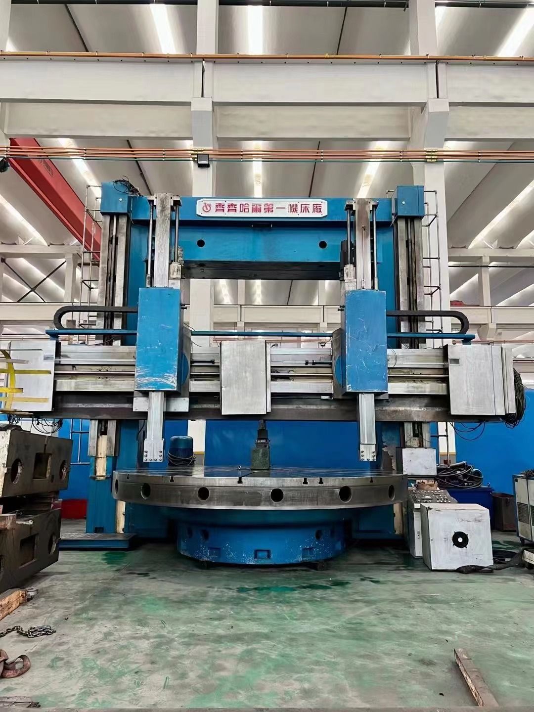 處理二手齊重DVT500x31-40數(shù)控立式車床承重40