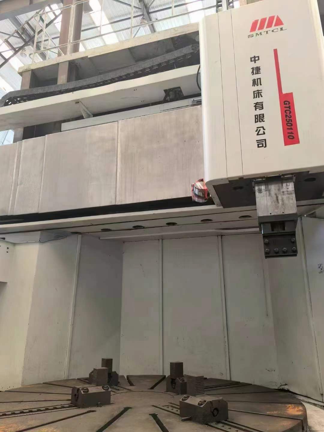 出售中捷GTC250110數(shù)控立式車床工作臺轉(zhuǎn)速120