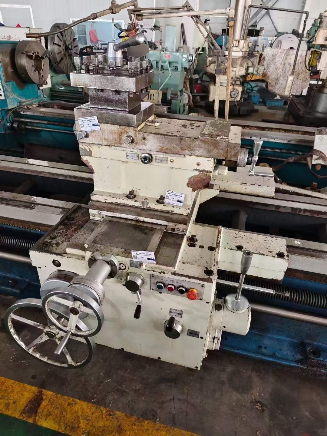 處理二手星火CW61125Ex5米臥式車床回轉(zhuǎn)直徑1.25米