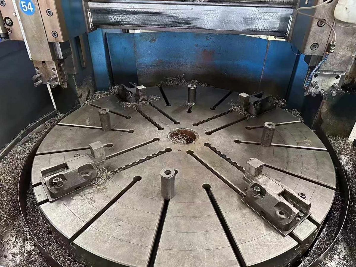 處理二手齊重C5225Ex16-10數(shù)控立式車床工作臺轉(zhuǎn)速63