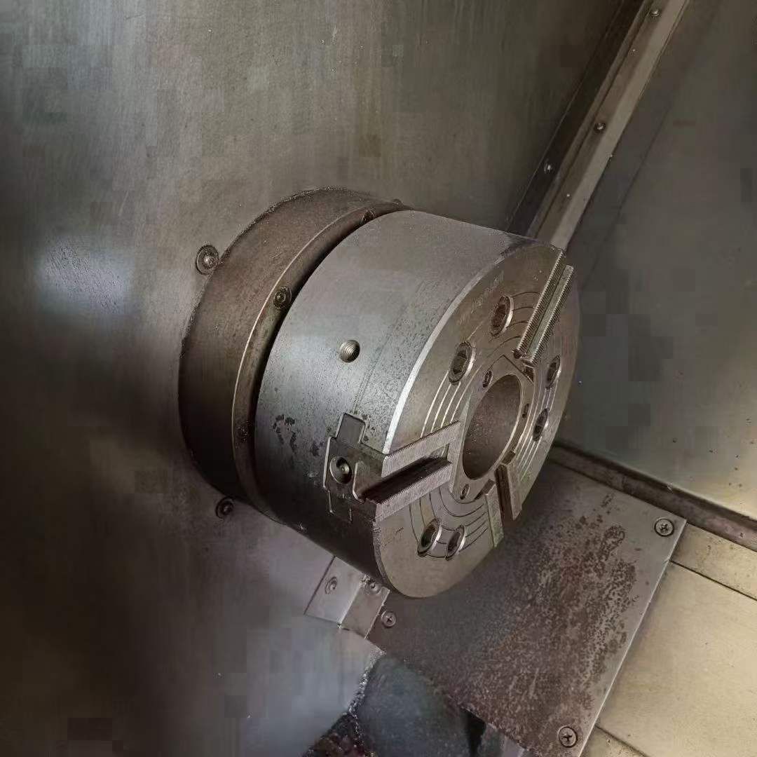 處理二手寶雞CK7520數(shù)控斜身車(chē)主軸通孔62