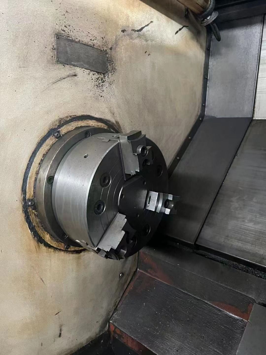 處理二手長城CK7163Ax1米數(shù)控斜身車主軸功率15