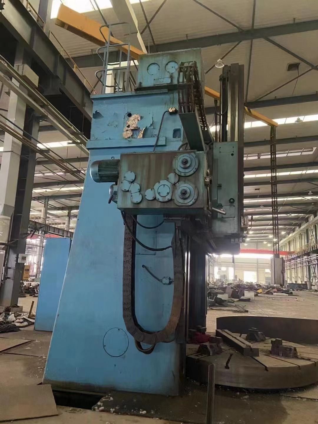 转让二手齐重C5225Ex16-10立式车床加工高度1600