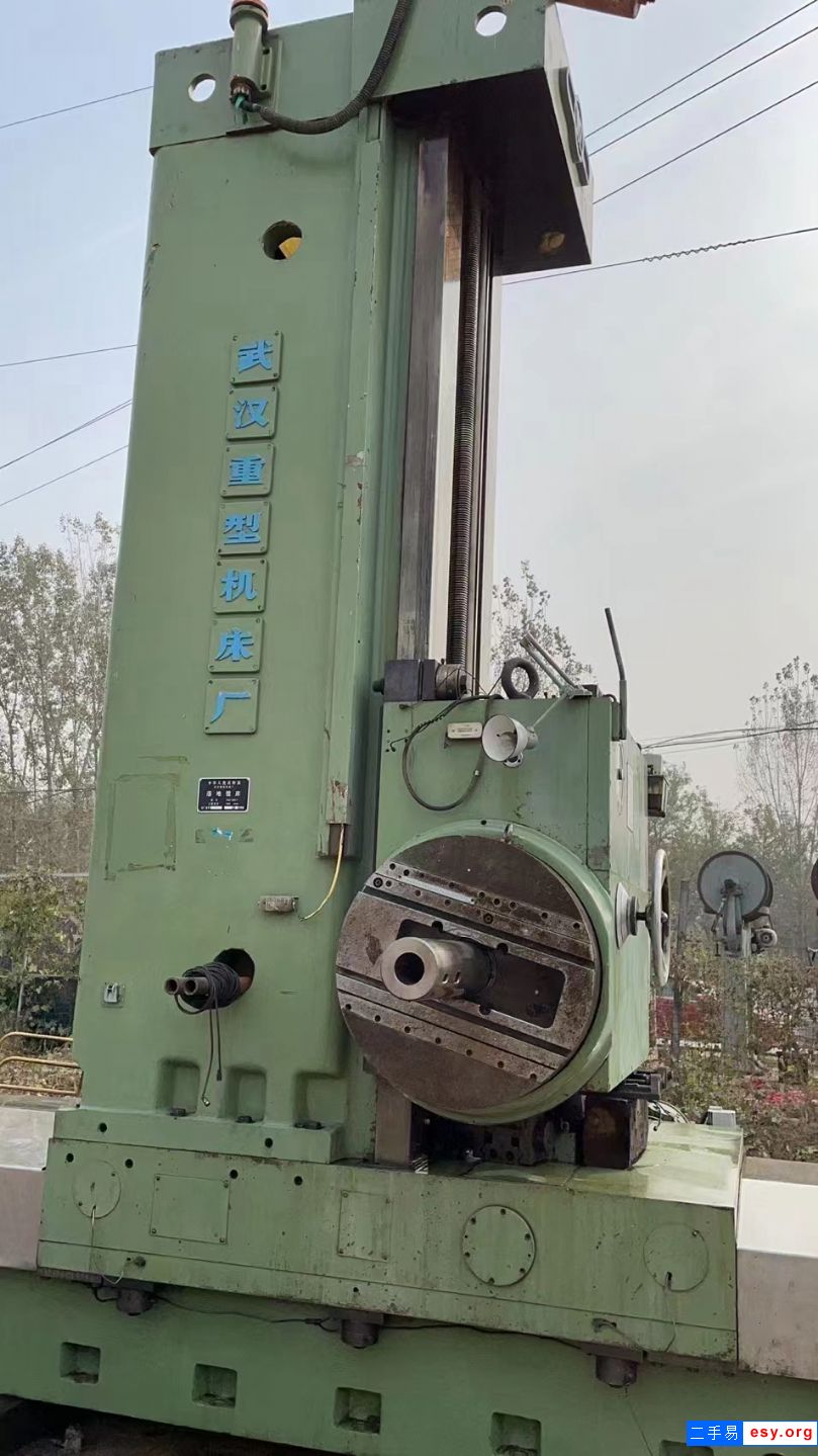 處理二手武漢重型T6216D-1落地鏜銑床二手武重160落地鏜