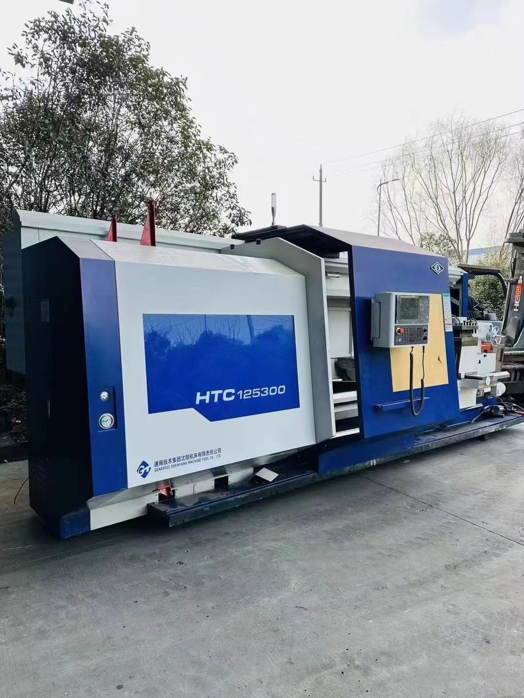 出售沈陽HTC125300數(shù)控臥式車床發(fā)那科Oi-TF Plus