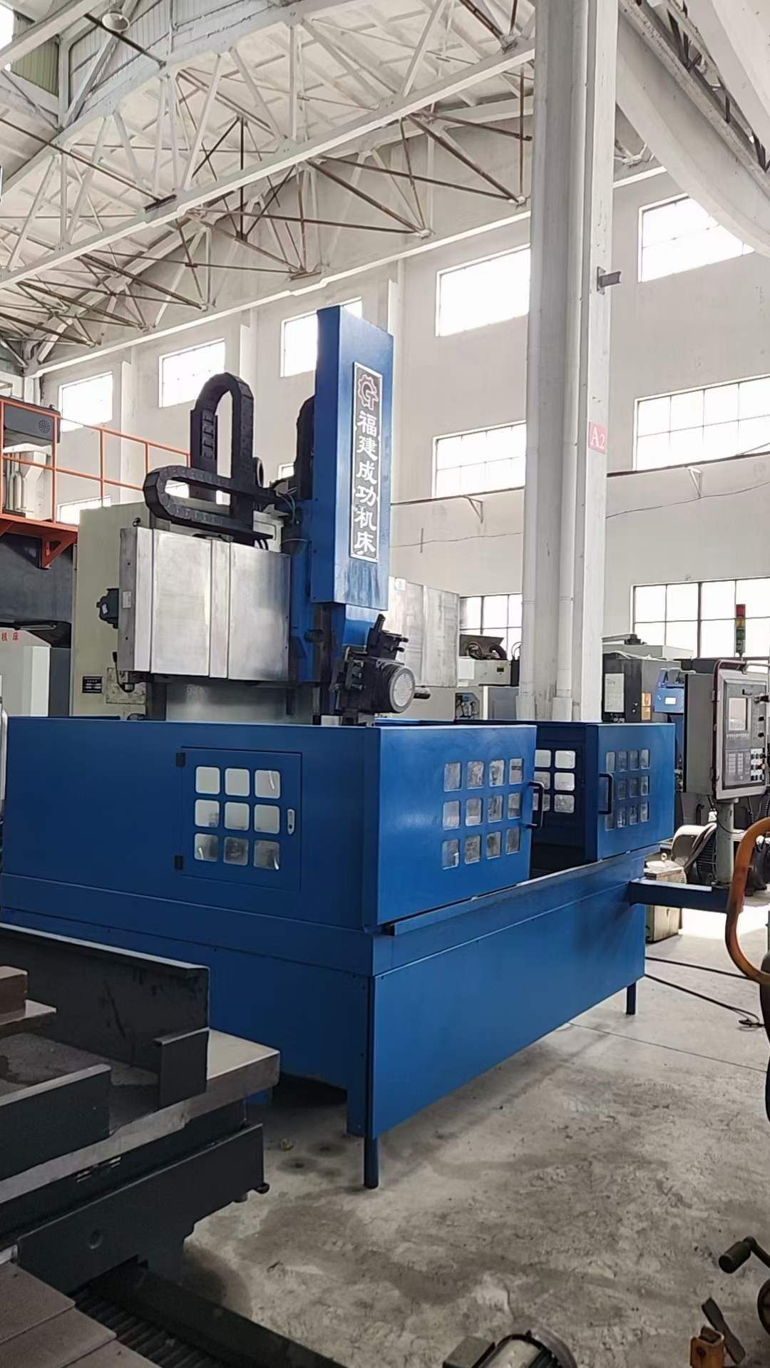 出售成功CK5116G數(shù)控立式車床工作臺(tái)直徑1.4米
