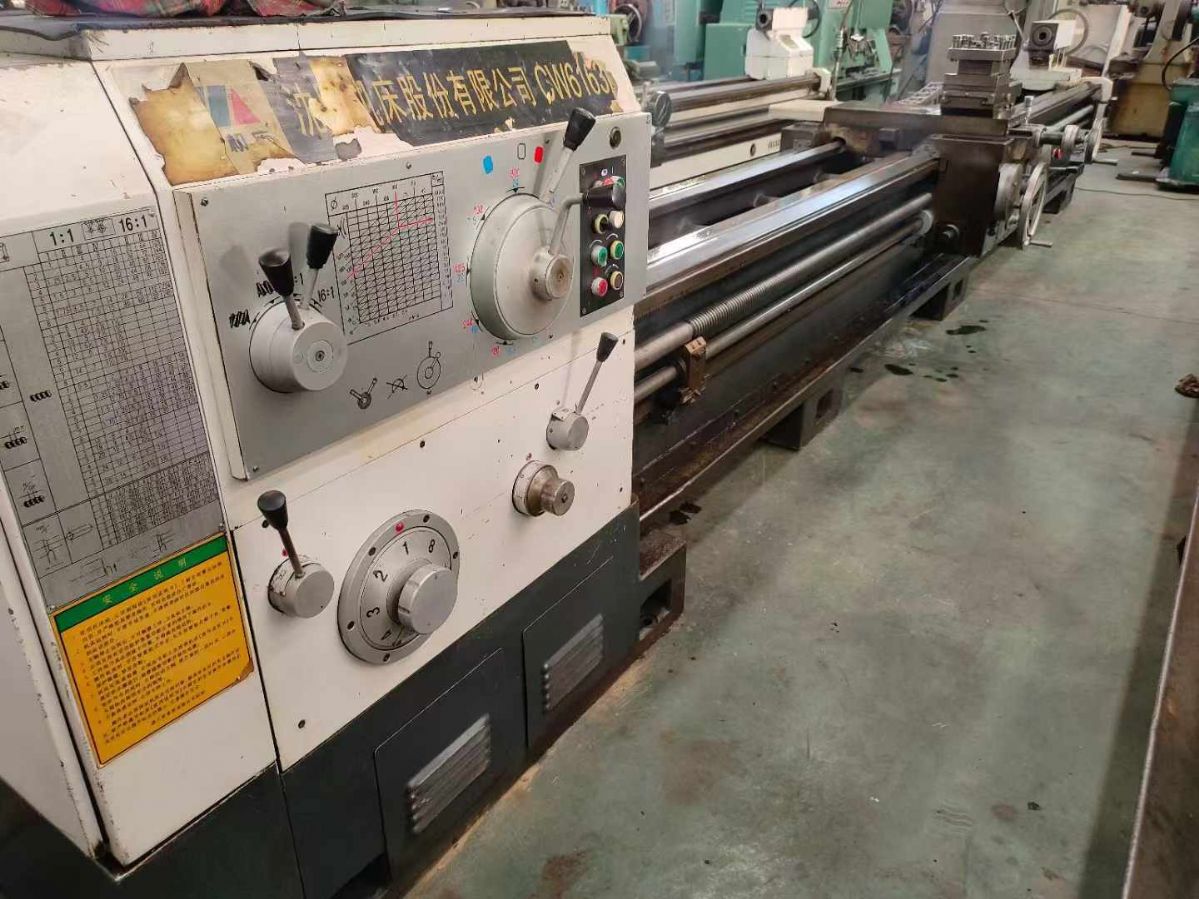 轉(zhuǎn)讓二手沈陽CW6163B臥式車床主電機(jī)功率11