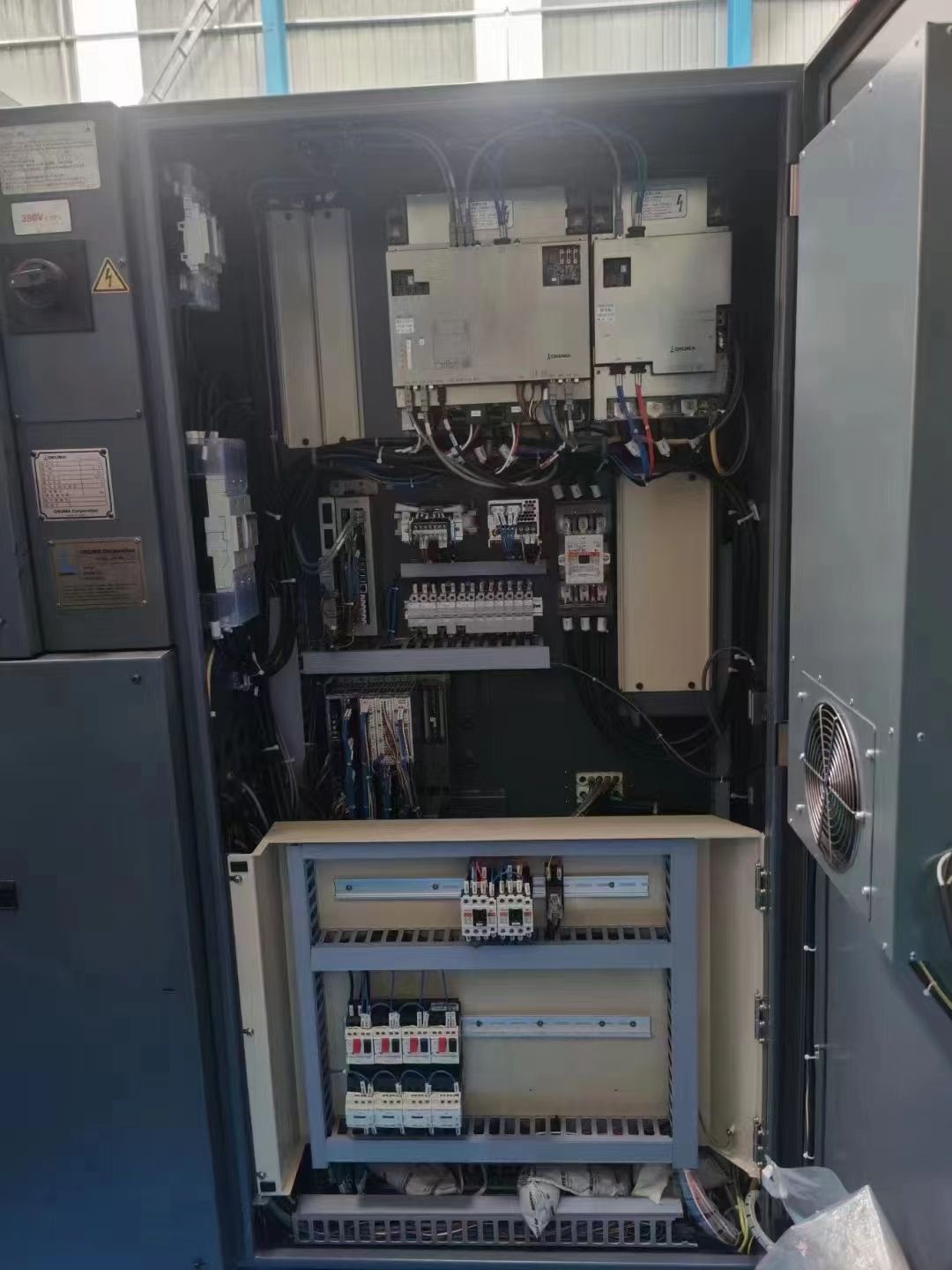 出售二手大隈LB4000EX-R數(shù)控斜身車加工直徑480