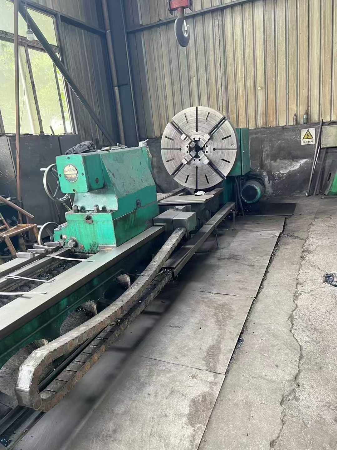處理二手星火CW61125Fx5米臥式車床床身導(dǎo)軌850