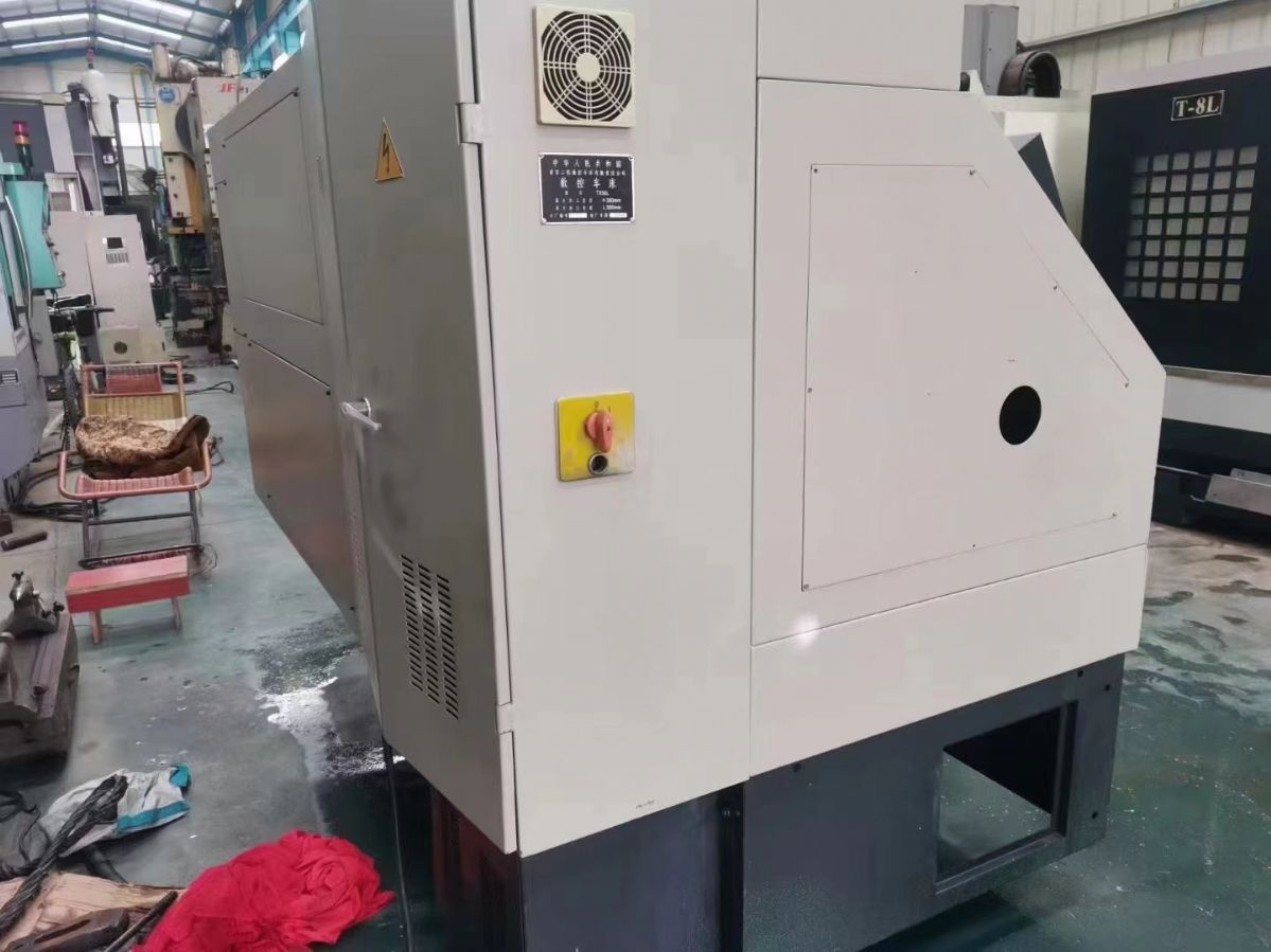 處理二手南京二機TX36L數(shù)控斜身車加工長度350