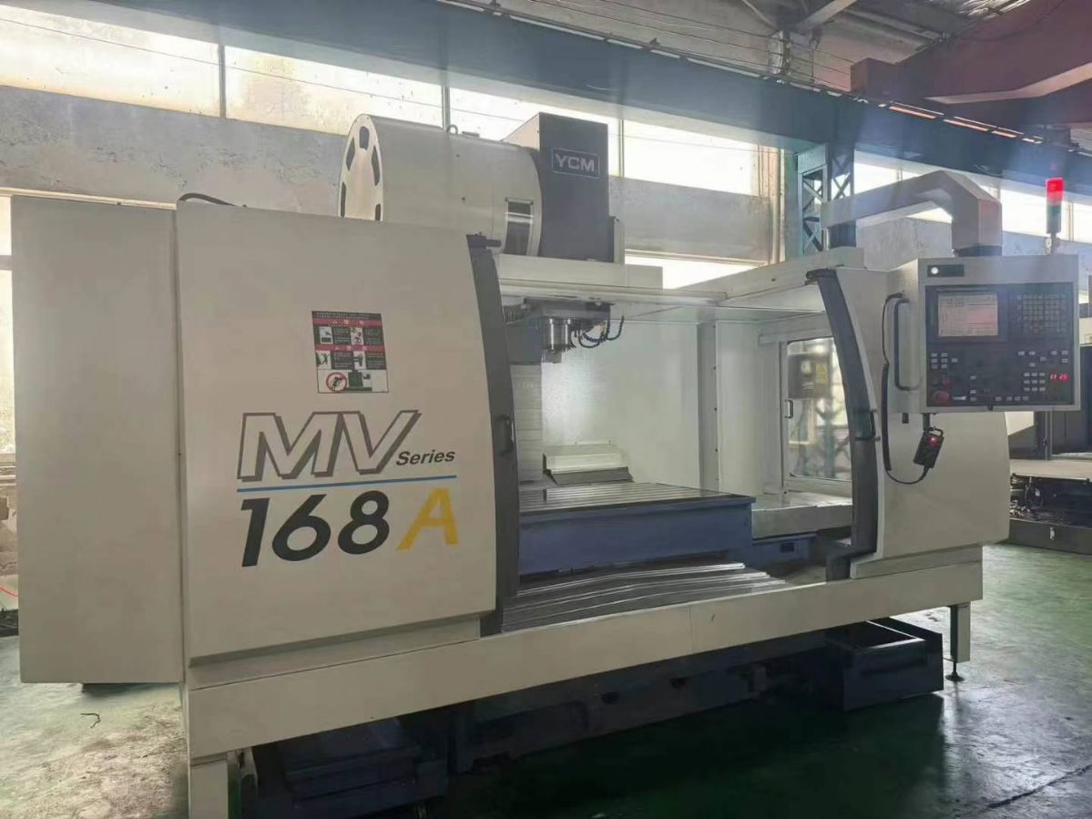 處理二手永進(jìn)MV168A立式加工中心BT40主軸錐度