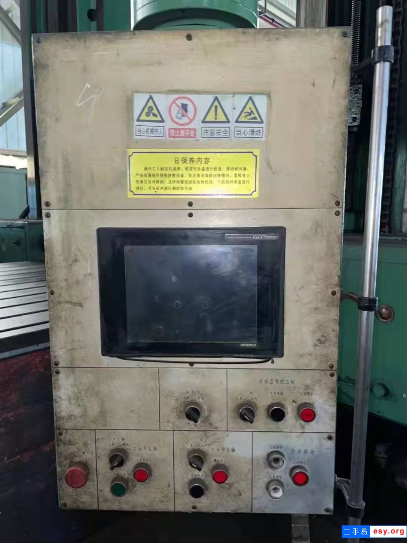 處理二手北京一機(jī)X2025x80A龍門鏜銑床二手龍門銑