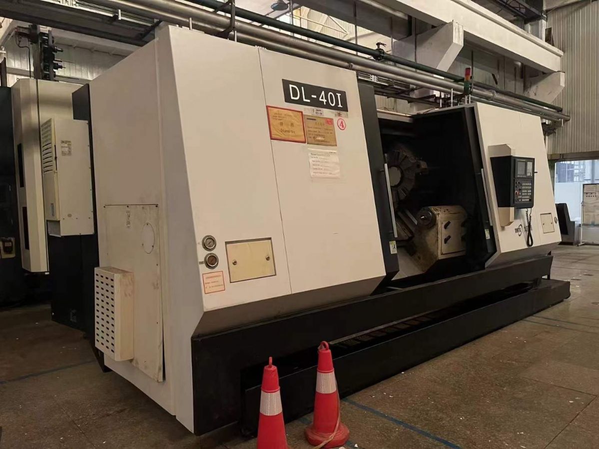 處理二手大連DL-40i數(shù)控斜身車回轉直徑800