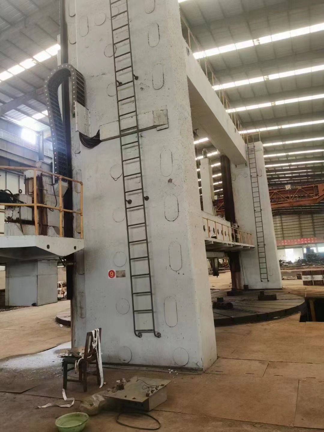 處理二手威泰CK54165數(shù)控立式車床車削直徑16.5米