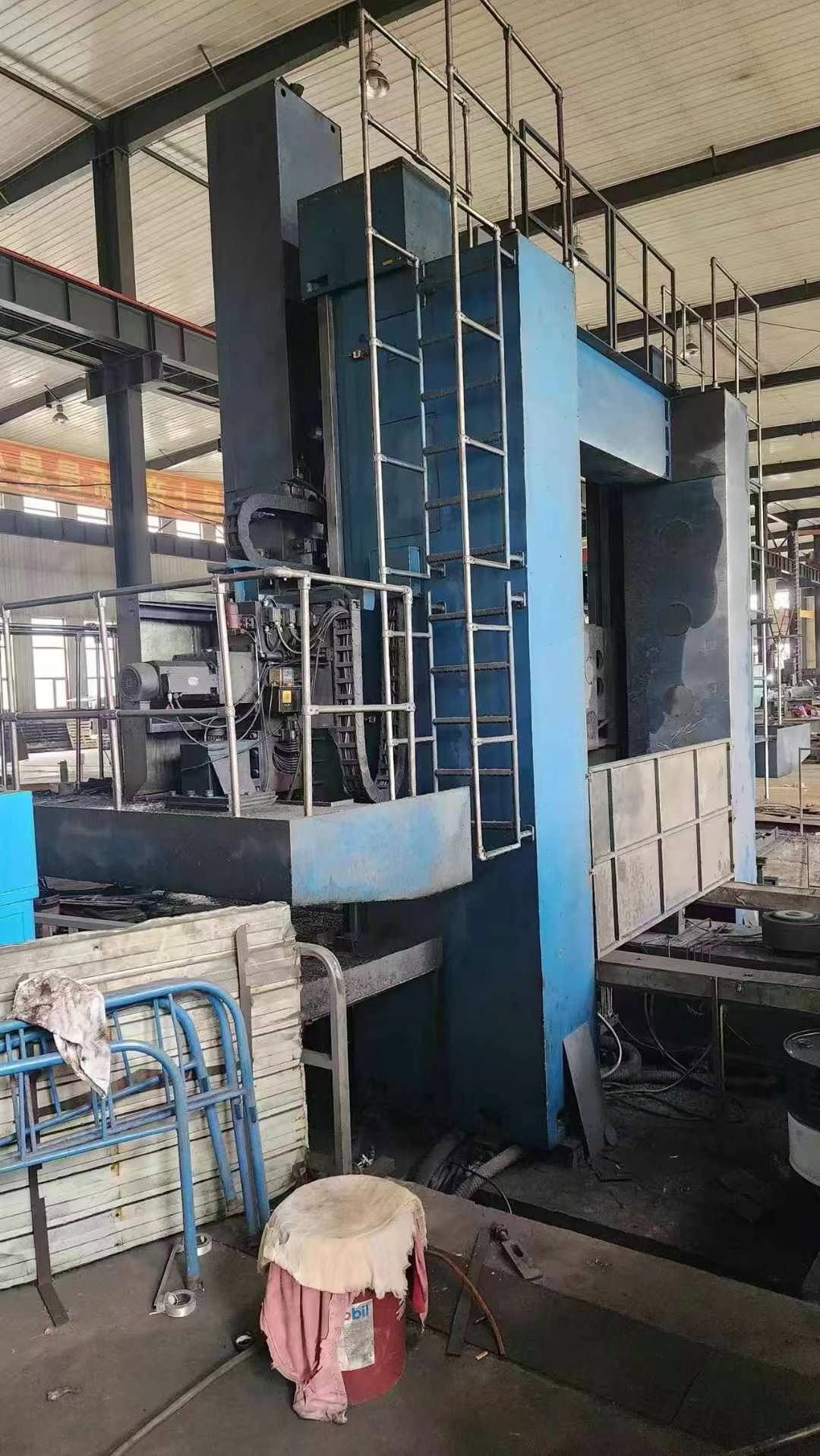 處理二手齊重DVT350x25-32數(shù)控雙柱立式車床車削直徑3.5米