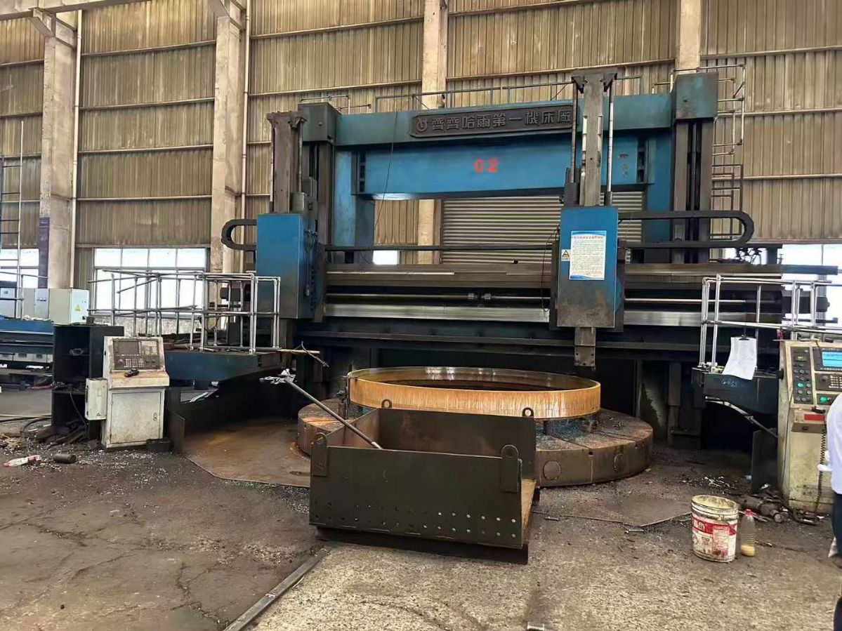 出售齊重DVT500x25-32數(shù)控雙柱立式車床工件重量32