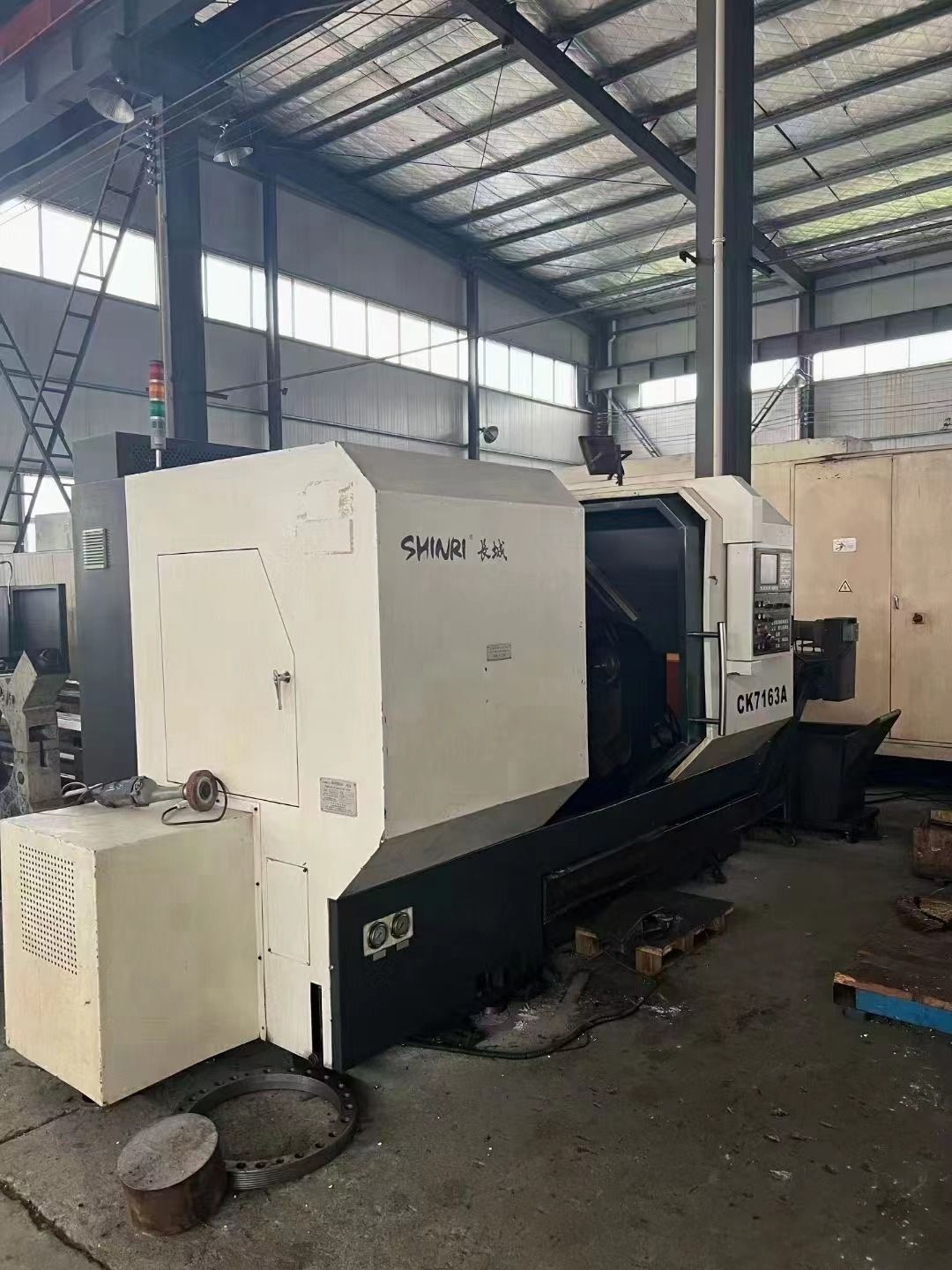 處理二手長城CK7163Ax1米數(shù)控斜身車主軸功率15