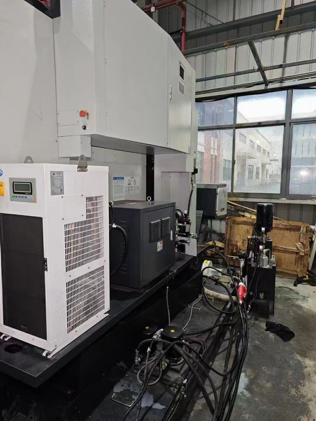 處理二手海天GU5II PLUS龍門加工中心BT50主軸錐度