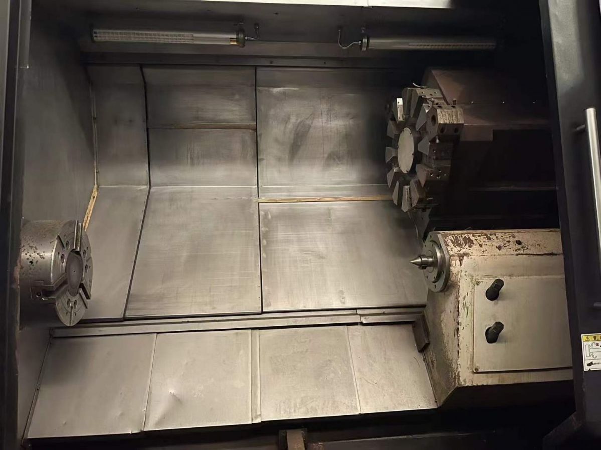 處理二手大連DL-40i數(shù)控斜身車回轉直徑800