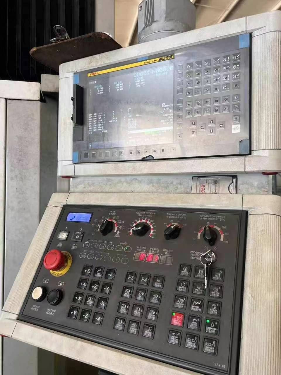 轉(zhuǎn)讓二手喬威GMC4028龍門加工中心主軸轉(zhuǎn)速6000