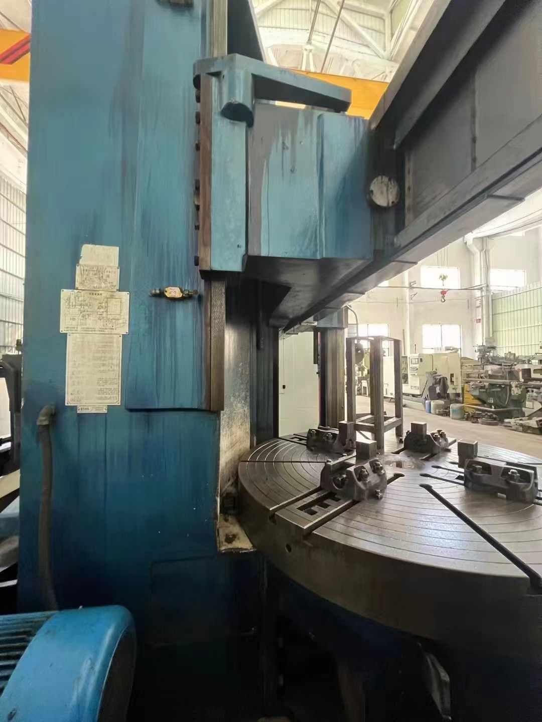 處理二手豐華C5120D立式車床車削直徑2米