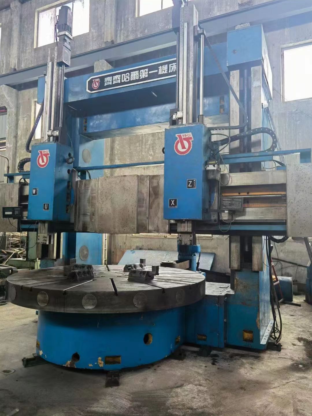 轉(zhuǎn)讓二手齊重DVT350X20-32數(shù)控立式車床