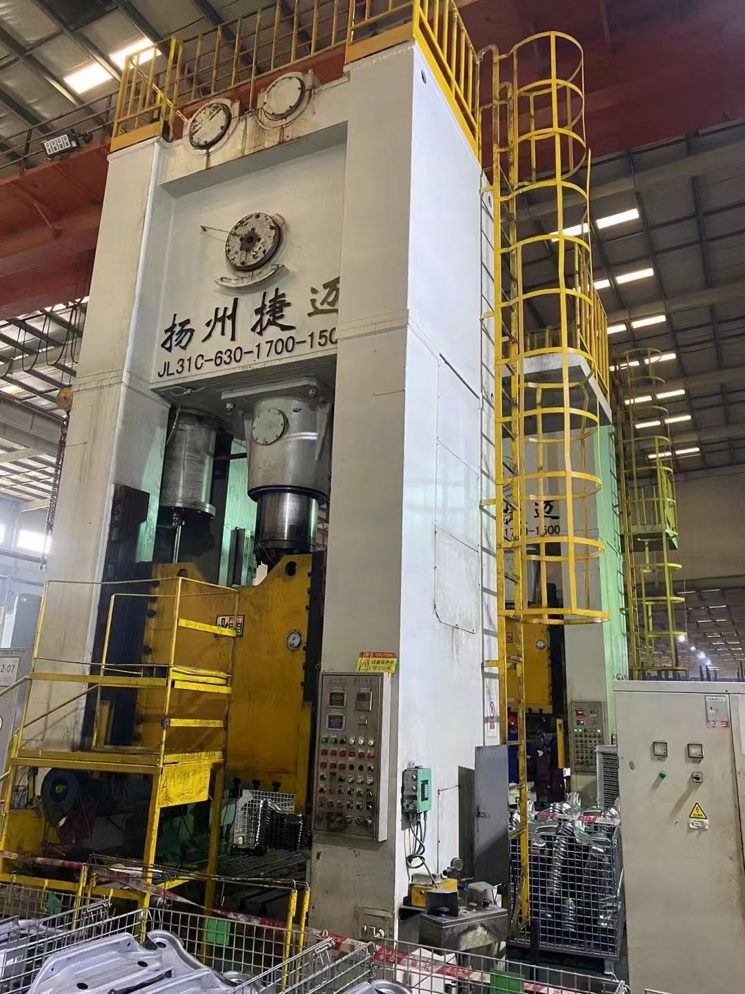 轉讓捷邁JL31C-630閉式單點壓力機裝模高度調(diào)整量300