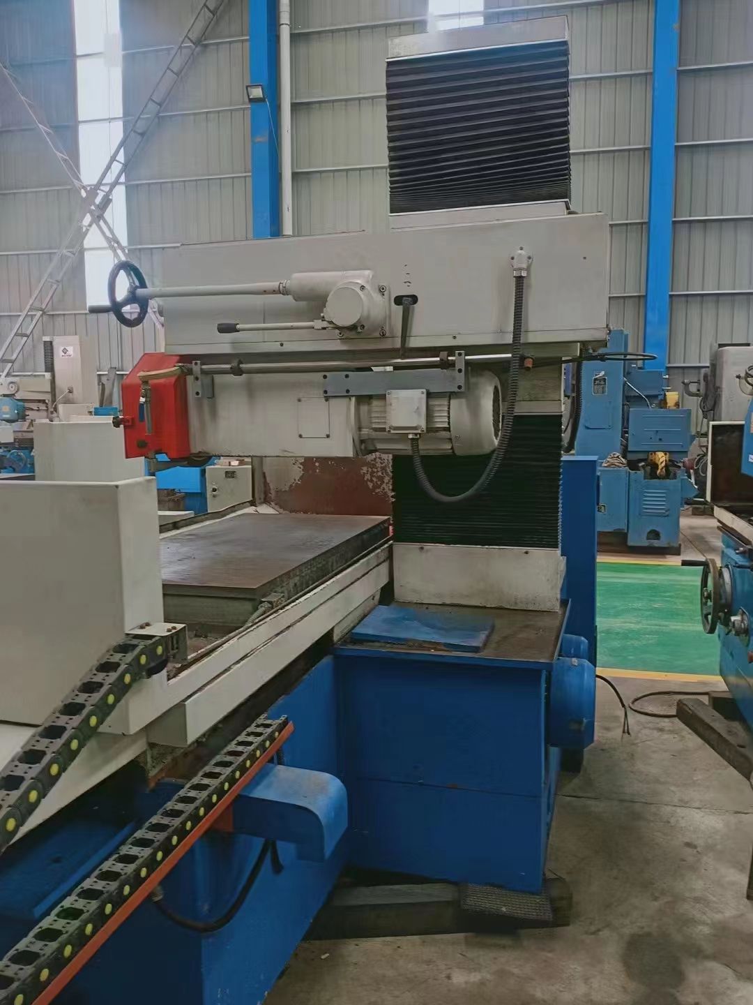 轉(zhuǎn)讓二手桂北M7163x12-GM臥軸矩臺(tái)平面磨二手7163平面磨