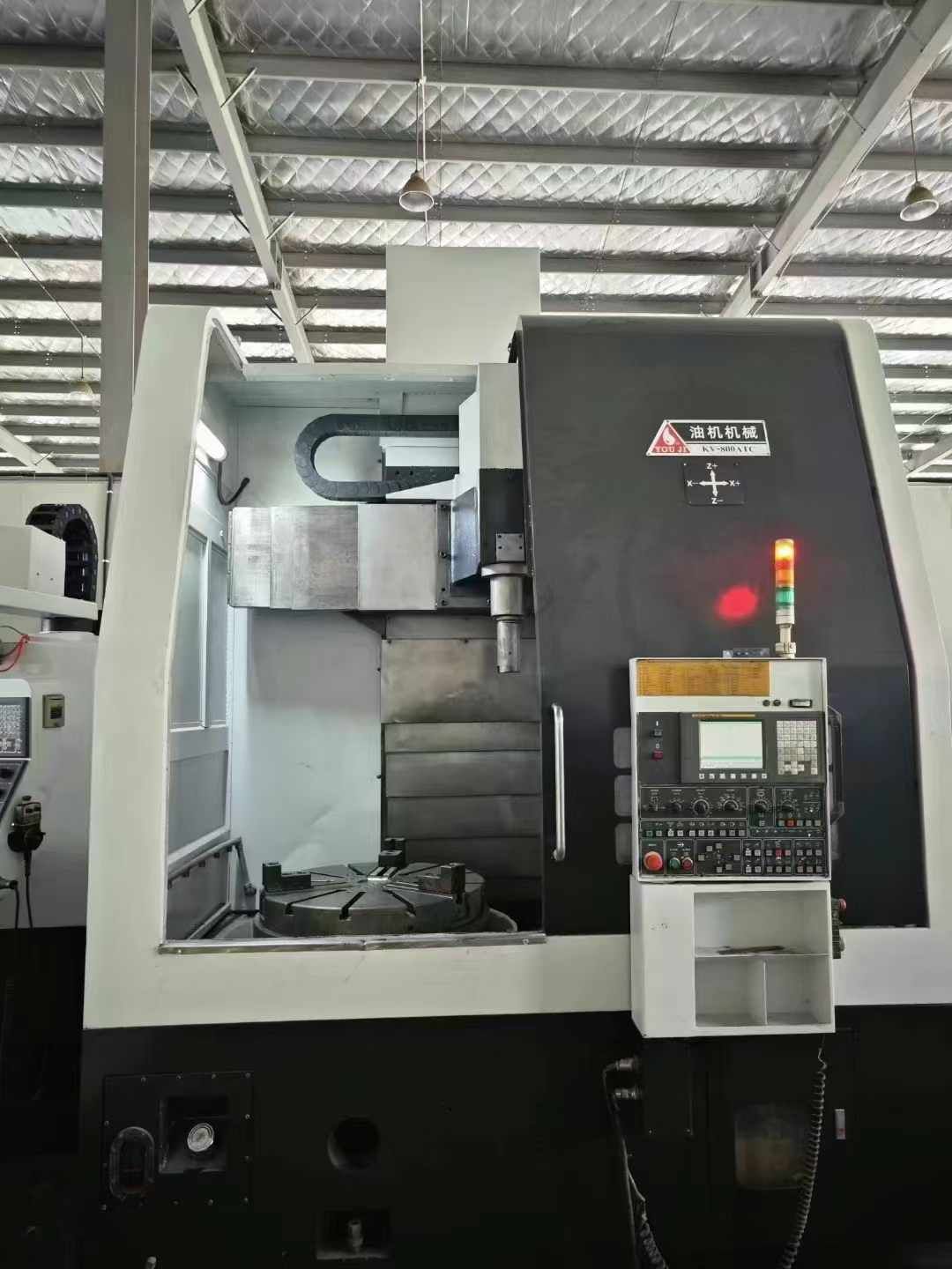 處理二手油機(jī)KV-800ATC數(shù)控立式車(chē)床車(chē)削高度700