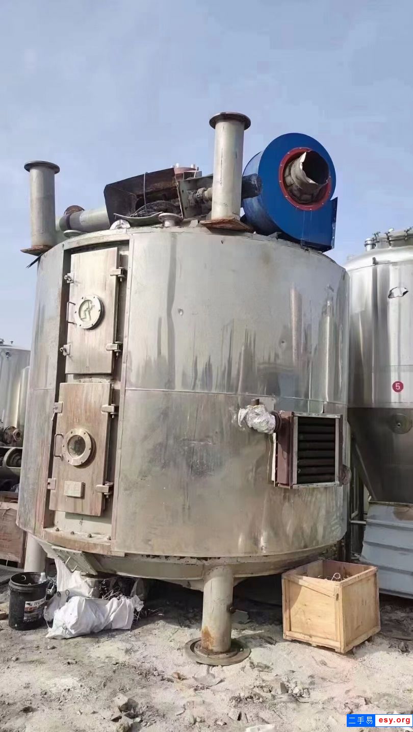 二手淀粉盤式干燥機 二手96平方盤式連續(xù)干燥機