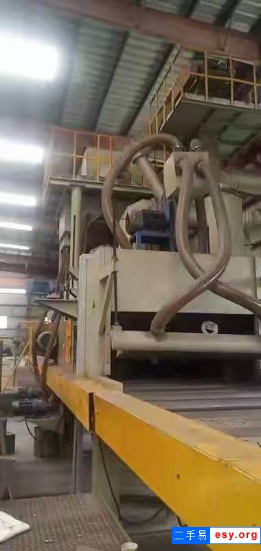 寬一米五，高七百，多功能通過式拋丸機，可拋鋼板，工字鋼，