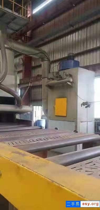 寬一米五，高七百，多功能通過式拋丸機，可拋鋼板，工字鋼，