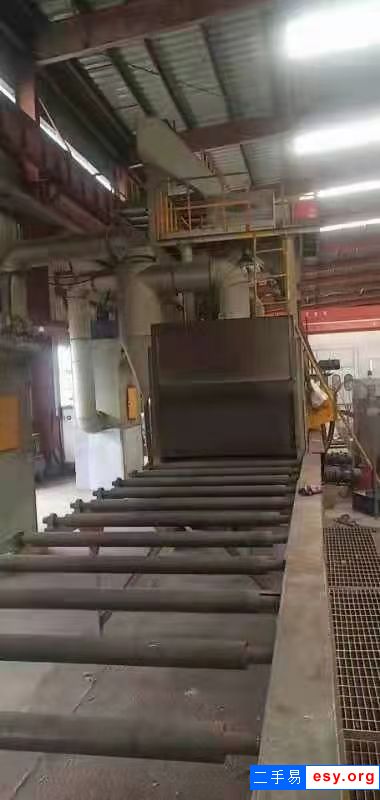 寬一米五，高七百，多功能通過式拋丸機，可拋鋼板，工字鋼，