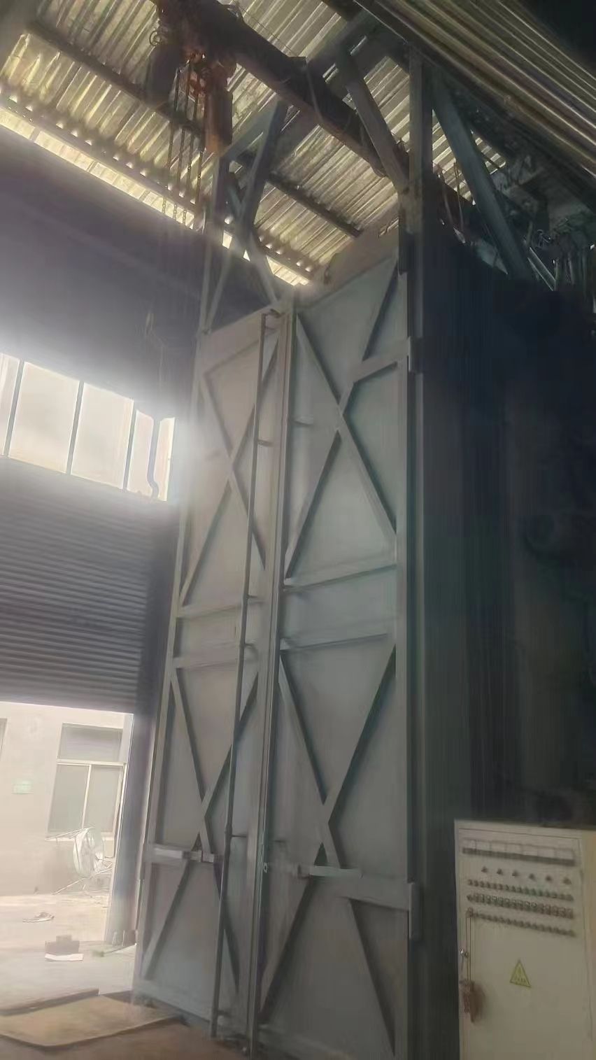 處理拋丸機(jī)寬三米高六米，單鉤十噸