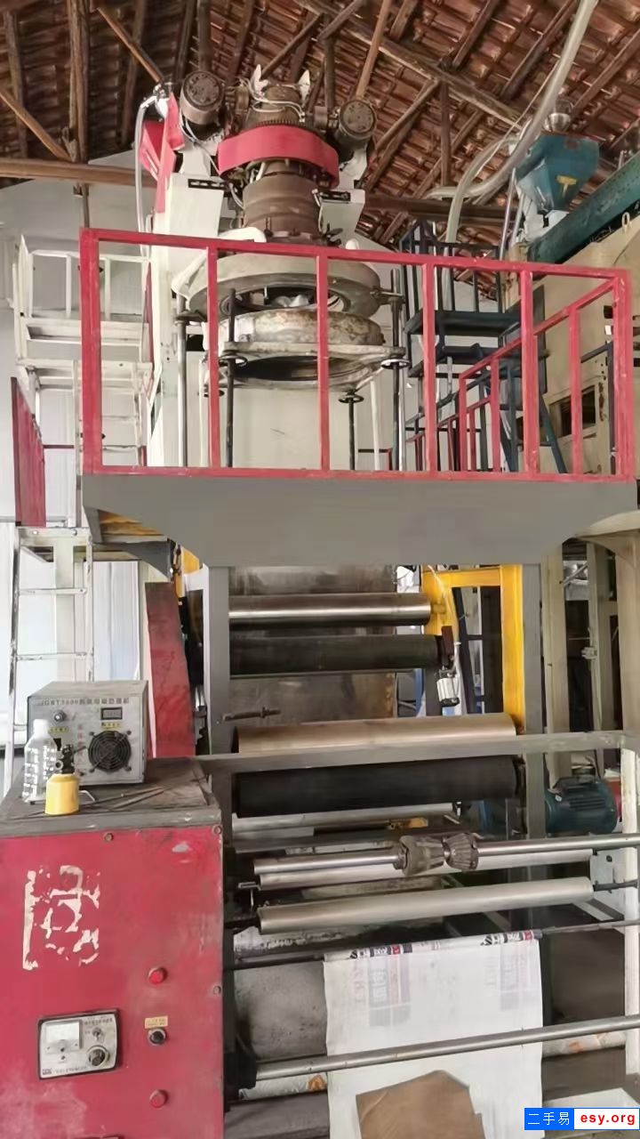 1000下吹，PP，PE吹膜機(jī)