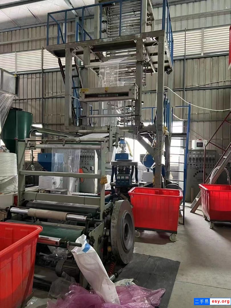 1100三層共擠高壓膜口吹膜機(jī)