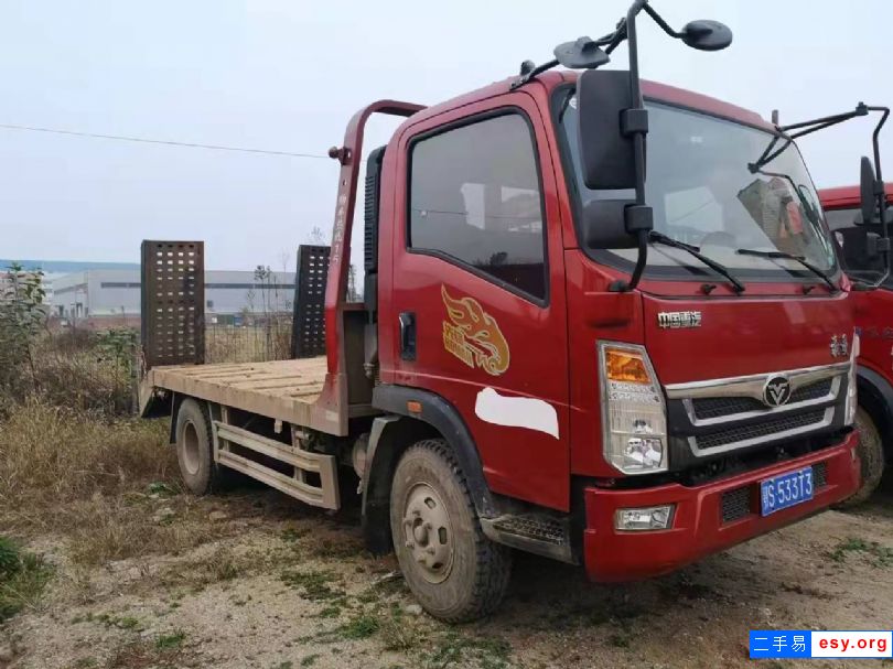 二手藍牌平板車，拖車，板車