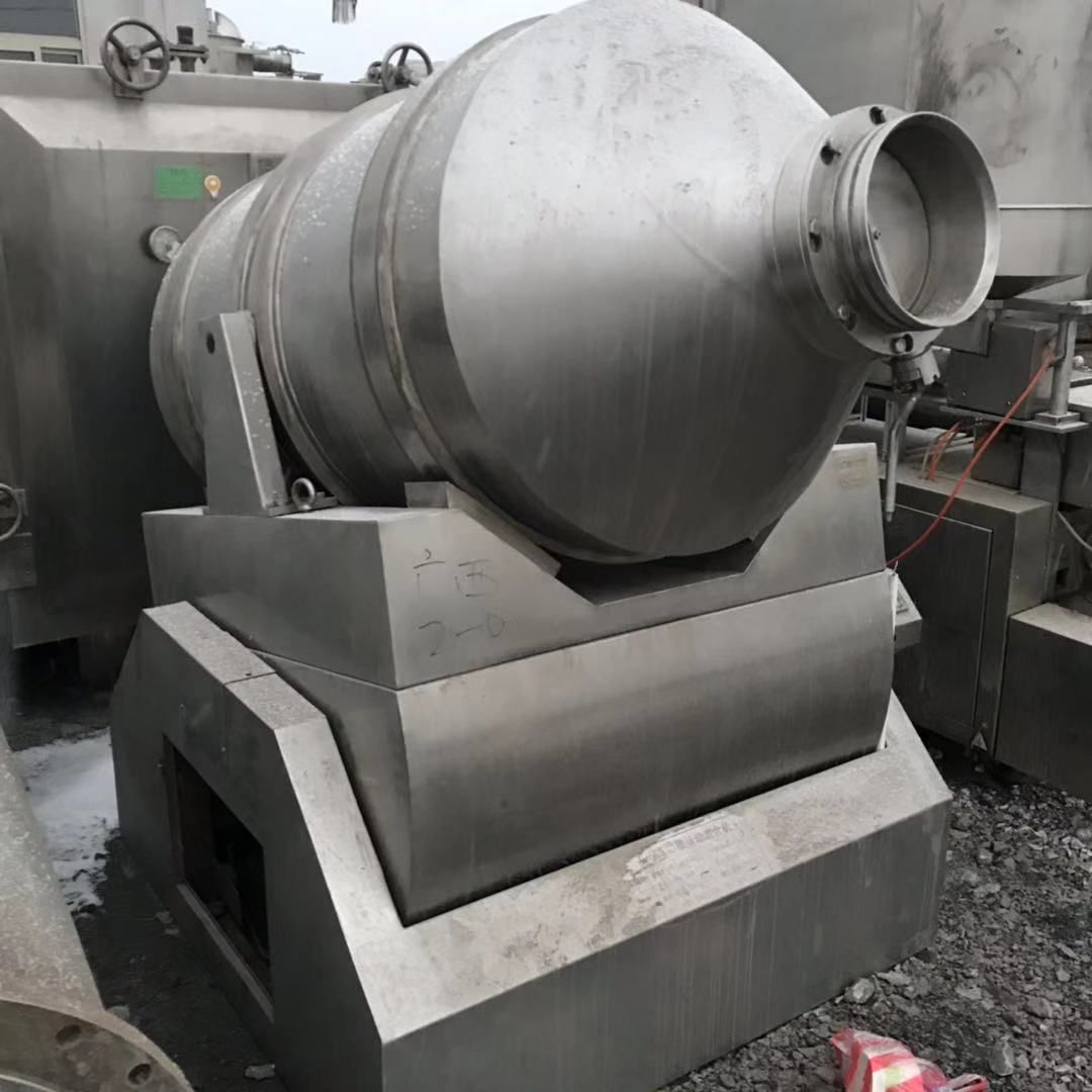 出售二手二維混合機(jī) 不銹鋼材質(zhì) 型號齊全