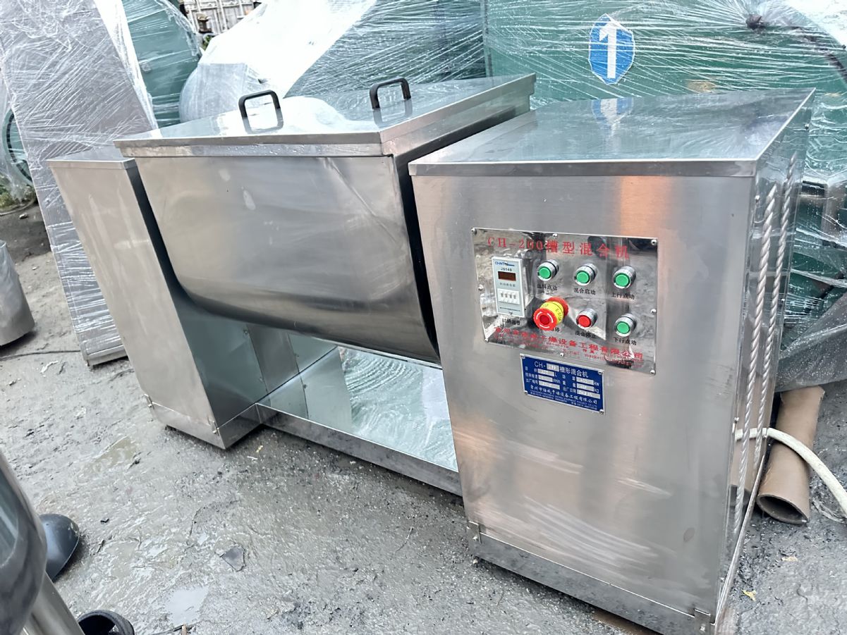 出售二手槽型混合機(jī) 不銹鋼材質(zhì) 型號(hào)齊全