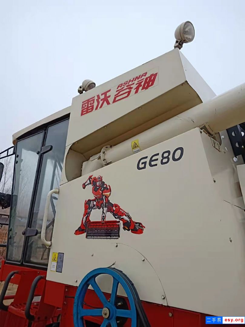 轉(zhuǎn)讓19年的雷沃GE80小麥?zhǔn)崭顧C(jī)