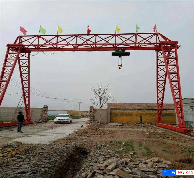出售32噸防爆雙梁起重機(jī) 二手單梁3噸5噸行車 8噸移動(dòng)龍門(mén)吊