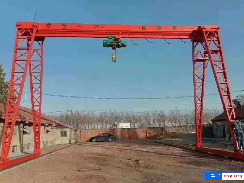 出售32噸小車起重機(jī) 二手3噸5噸8噸單梁行車天車 舊駝梁
