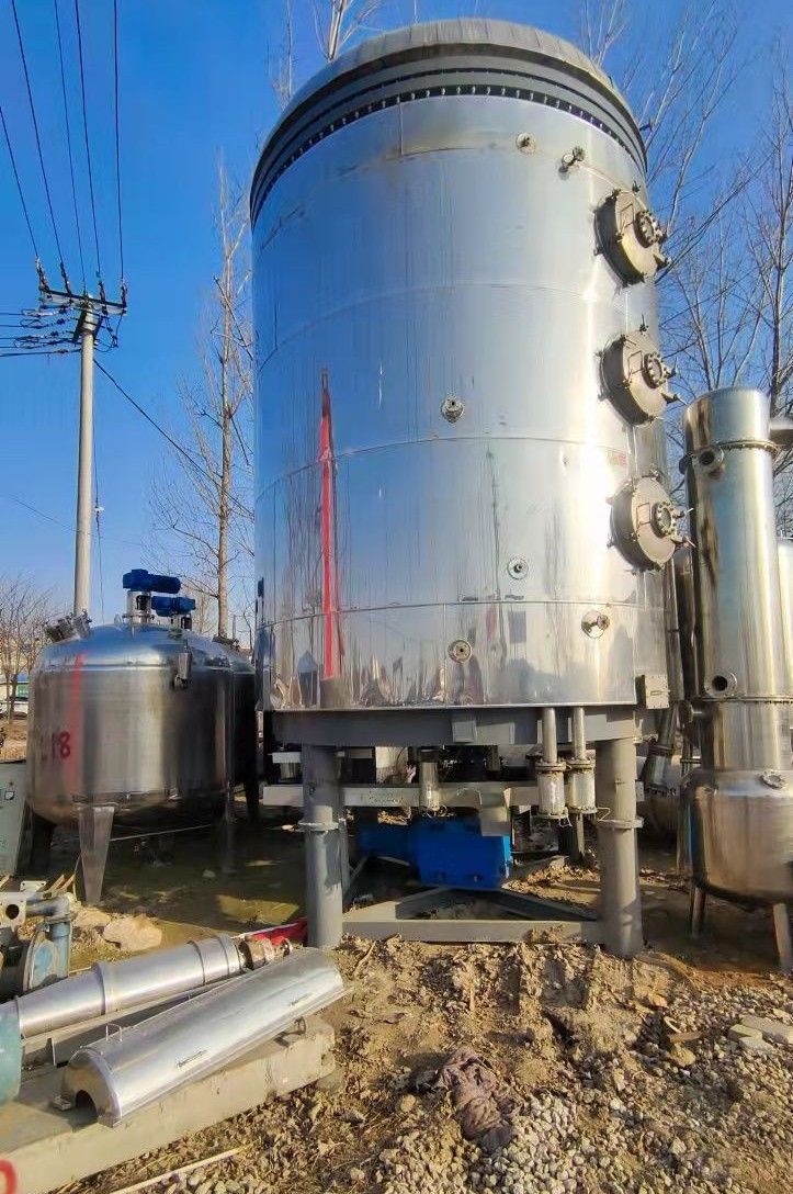 出售 二手連續(xù)式盤式干燥機(jī) 二手60平方不銹鋼真空盤式干燥機(jī)